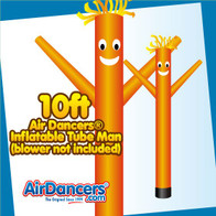 Orange Air Dancers® Inflatable Tube Man 10ft by AirDancers.com