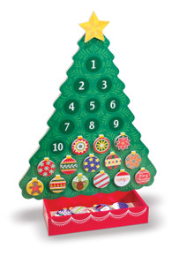 Countdown to Christmas Wooden Advent Calendar