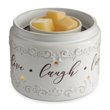 Live, Laugh, Love Fan  Wax Warmer