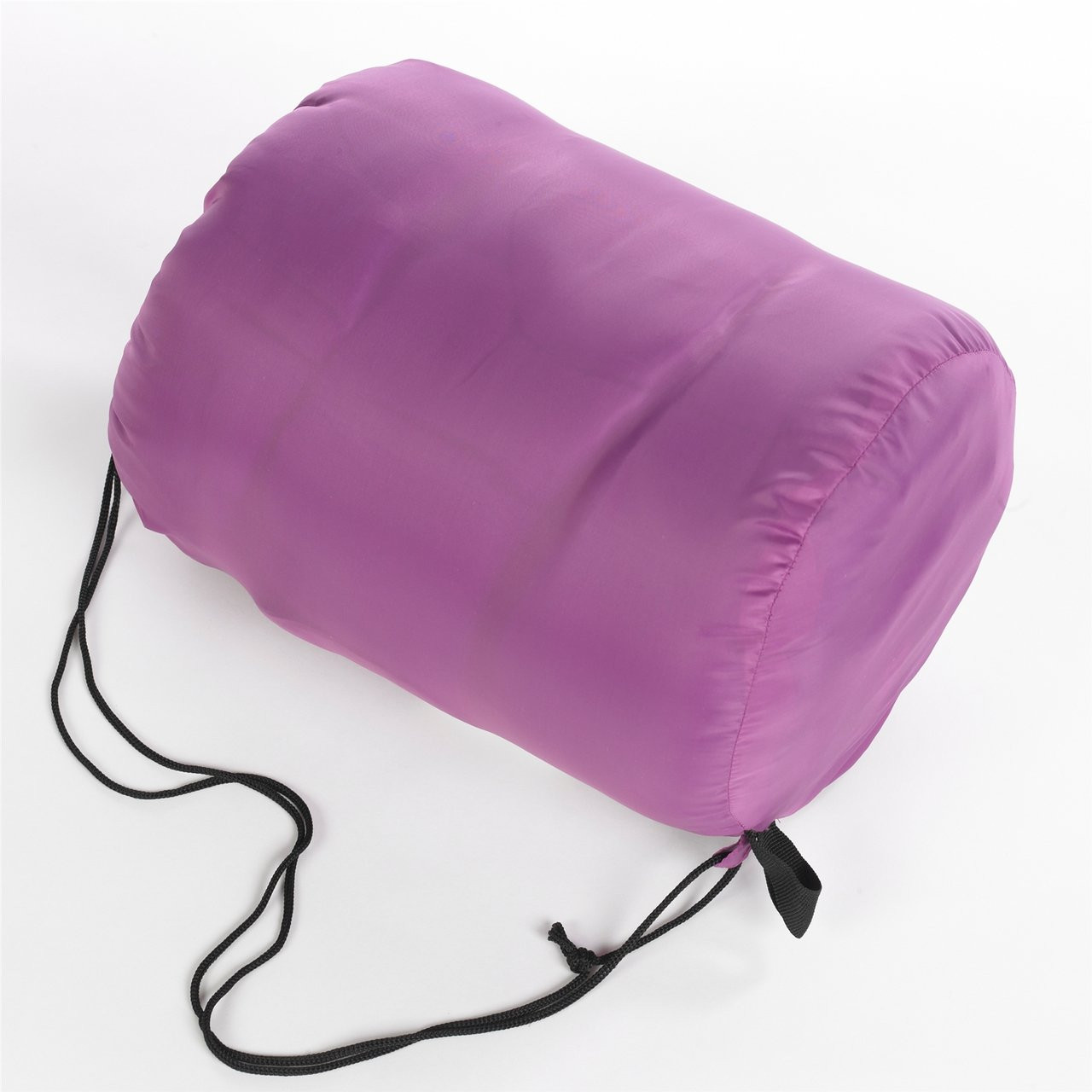 purple sleeping bag