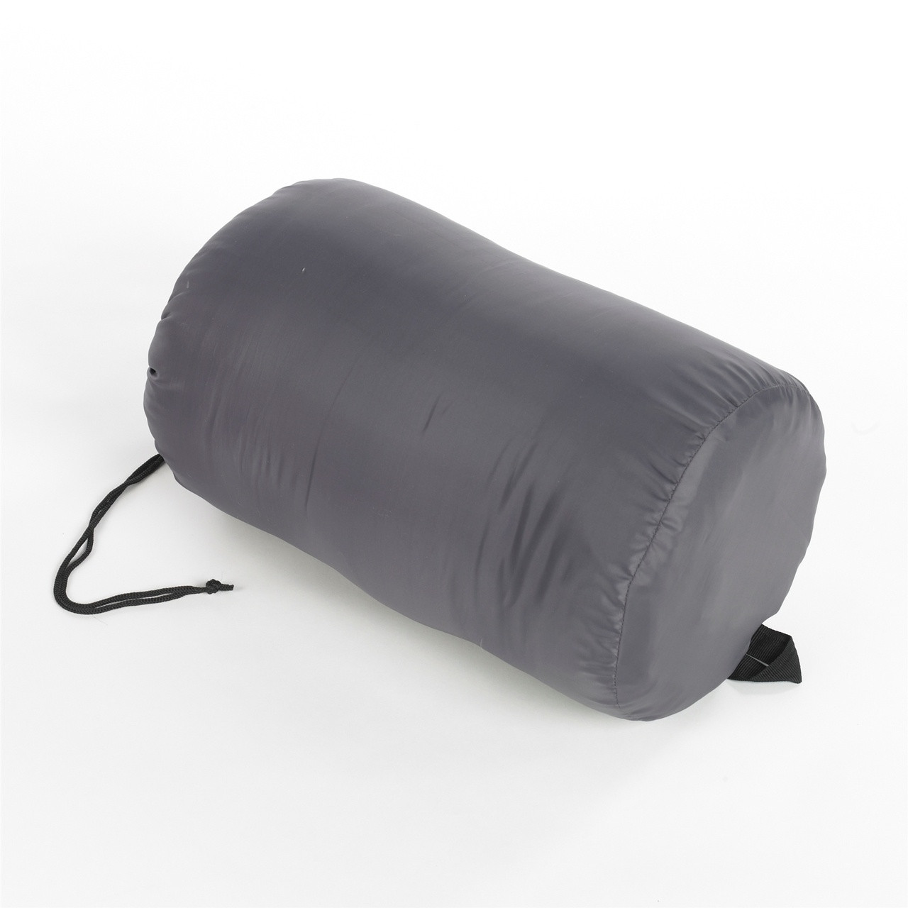 Wenzel Santa Fe Mummy 20 degree sleeping bag rolled up and stored in the gray storage bag