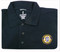 Navy Blue with embroidered logo on left chest Navy Blue with embroidered logo on left chest