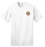 Ring Spun cotton shirt with embroidered logo on left chest.