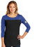 Royal Blue with Black