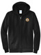 Black with left chest embroidery