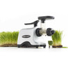 Twin Auger TWN30 for Wheatgrass Juicing. Produce line available in Silver finish (TWN30S) and a Red finish (TWN30R).