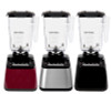 The latest and newest Blendtec Designer Models.  The "Designer 650" line of blenders offer a rich array of super popular preset blend programs along with manual blending controls.  Available in a choice of three finishes: Red Pomegranate, Stainless Steel and Black. All come with the amazing WildSide+ Jars and Vented Gripper Lids.