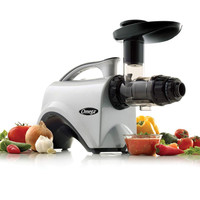 The NC800 6th Generation Nutrition Center Juicer is more than a Premium Low Speed, Masticating Juicer! It is also a Nutrition System that is a super versatile multi-purpose appliance! Yes you can make amazing juice, but you can also make sauces, sorbets, nut butters, baby food, grind coffee beans, seeds, nuts, spice and more! See demonstration video below showing the making fresh delicious salsa with the Omega NC800!