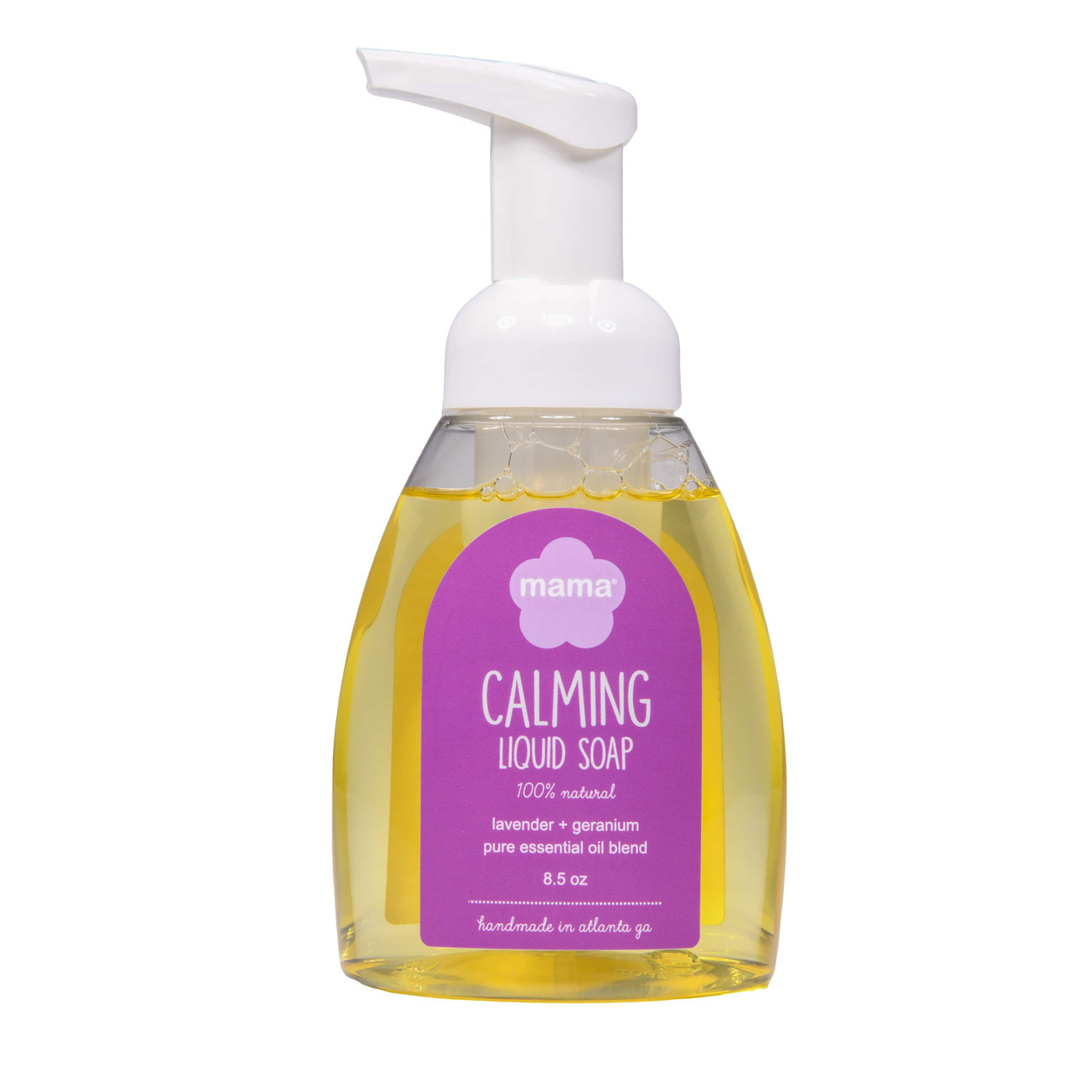 Calming (Lavender + Geranium) Liquid Soap | Mama Bath + Body