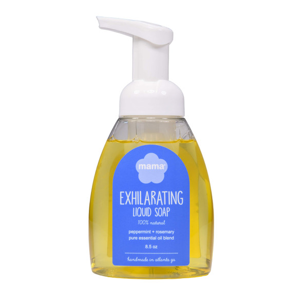 Exhilarating (Peppermint + Rosemary) Liquid Soap | Mama Bath + Body