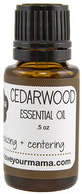 Cedarwood Essential Oil | Mama Bath + Body