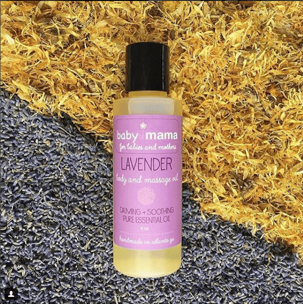 BabyMama Lavender Body and Massage Oil | Mama Bath + Body