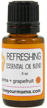 Refreshing (Tangerine + Grapefruit) Essential Oil Blend | Mama Bath + Body