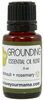 Grounding (Patchouli + Rosemary) Essential Oil Blend | Mama Bath + Body