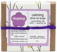 Calming Soap (Lavender + Geranium) - Gift Wrapped | Mama Bath + Body