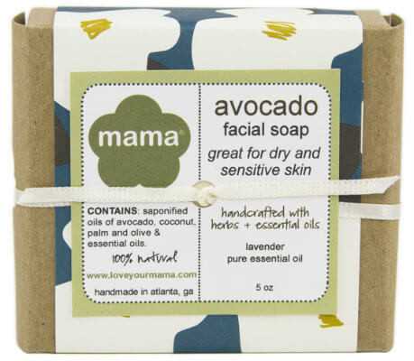 Avocado Oil Face Soap - Gift Wrapped | Mama Bath + Body