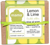 Lemon + Lime Soap - Gift Wrapped | Mama Bath + Body