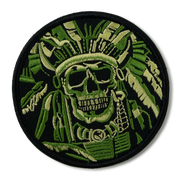 Indian Skull War Chief  Patch