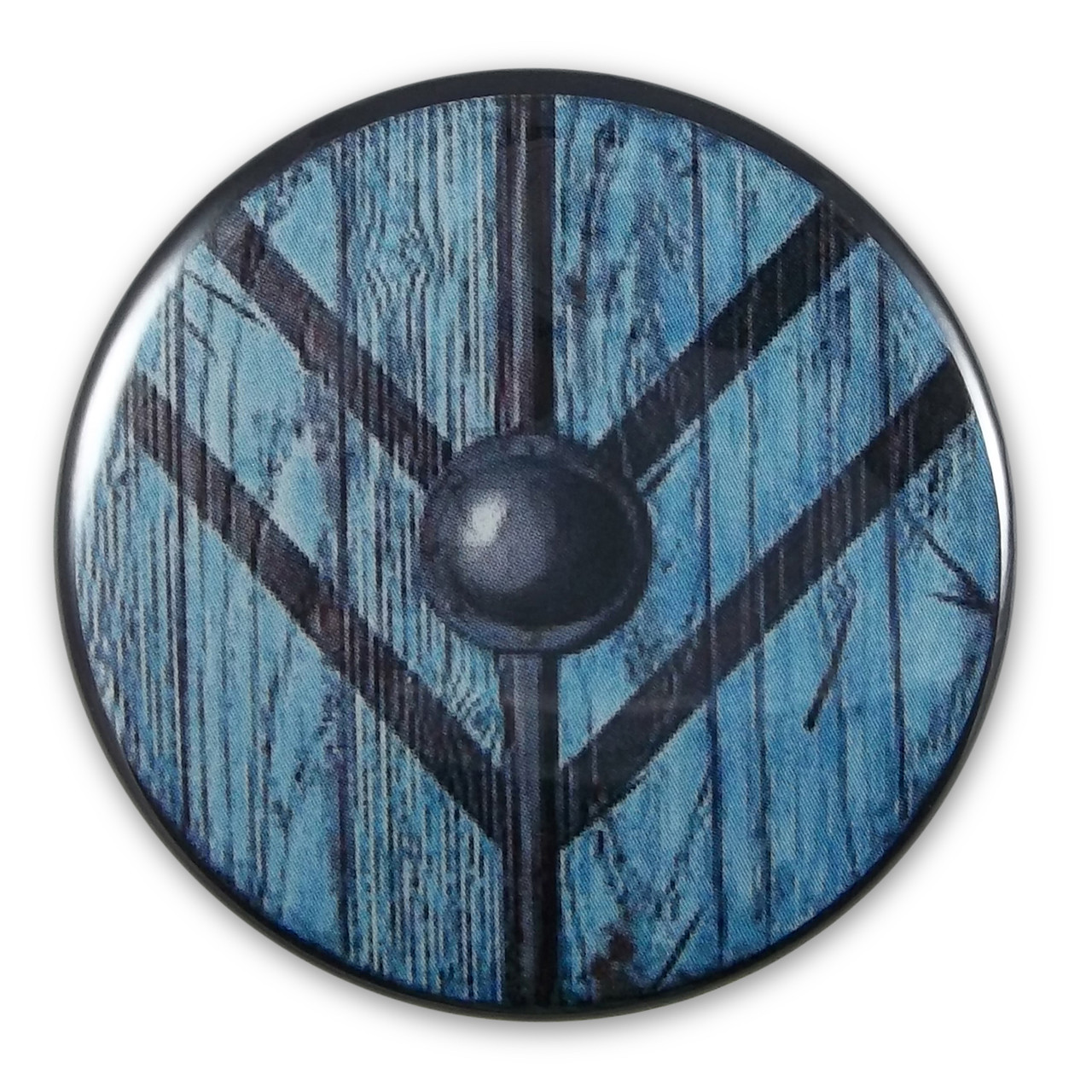 Vikings Lagertha shield Button/Magnet/Pocket Mirror - Nish Gear