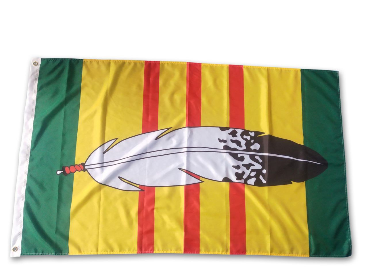 Vietnam Veterans Eagle Feather Flag 150 x 90 cm 5ft x 3ft 