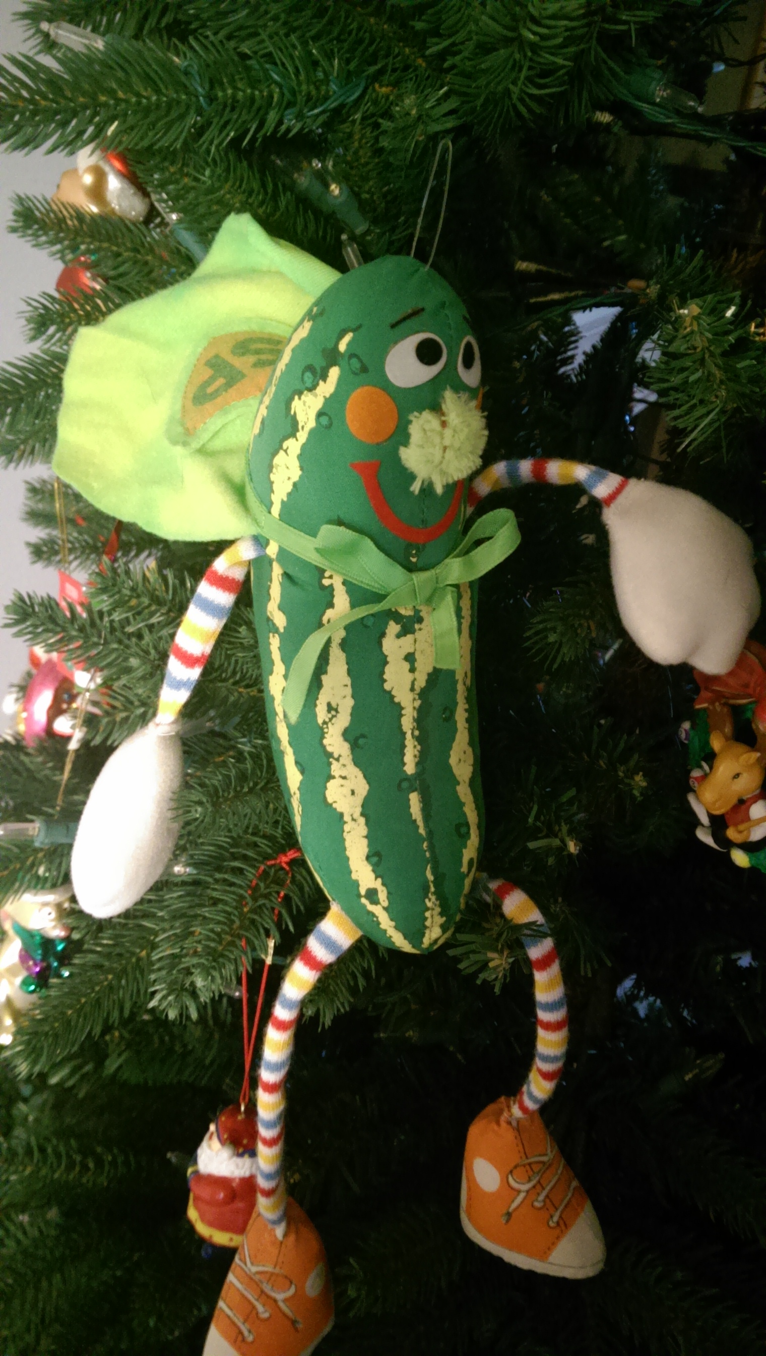 The Lore Of The Christmas Pickle And A Giveaway Tree In A Box