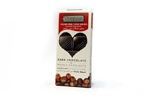 whole hazelnuts in Sugar Free dark chocolate