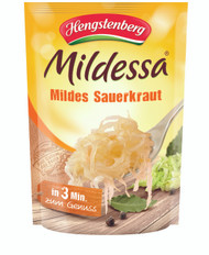 Mildessa Mildes Sauerkraut 400 g (Mild Sauerkraut) Pouch - 500 g - 17.7 Oz - 1.1 lbs