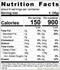 Nutrition Information based on a 200g - 7oz Bag of RumKugeln Schluckwerder