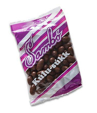Sambo Kúlu-Súkk kulu-sukk bag of 300g - 10.5 oz Icelandic licorice chocolate