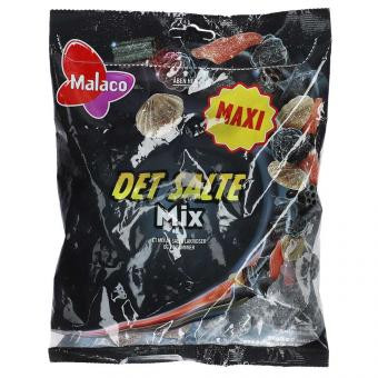 Tilfældig Byblomst tonehøjde Malaco Det Salte Mix -Mixture of soft salted licorice and jelly Bag of 375g  - 13.2 oz (ex blandat) - myGermanCandy.Com