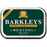 Barkleys Liquorice Licorice Menthol Intense, 1 x Tin with 16g - 0.5oz