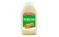 E. Finnsson Icelandic remúlaði remoladi remoulade  Hot Dog condiment, easy-squeeze plastic bottle, 400ml - 13.5oz