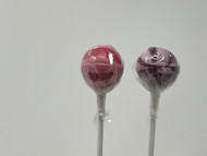 1 X Single Lolli-Fairy Lollipop Lolly (pink-strawberry or purple-cherry)