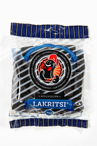 Kouvolan Lakritsi Salmiakkilakritsi, Finish Soft Licorice  1 x 300g / 10.5oz Bag (blue)