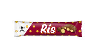 RIS, Icelandic milk chocolate with crispy corn puffs. - Single Bar of 50g - 1.7oz