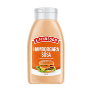 Icelandic hamborgara sósa - hamburger sauce condiment, easy-squeeze plastic bottle, 400ml - 13.5oz