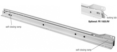 Fulterer European Style Regular Extension Drawer Slide Fr1921