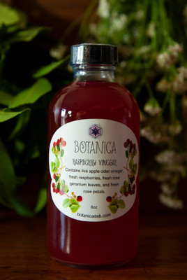 Fresh Raspberry Vinegar
