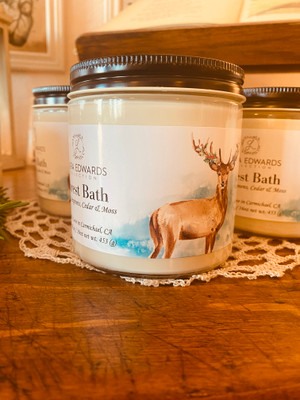 Holiday Forest Bath candle 