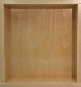 Unfinished Drawer Box Shown In Hard Maple