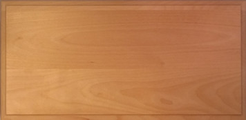 Slab Drawer Front - Solid Wood - White Birch