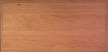 Slab Drawer Front - Solid Wood - White Oak