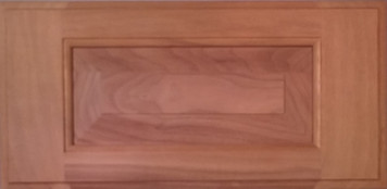 DTDF 1058HZ - Drawer Front Solid Wood - Walnut