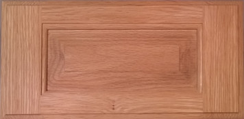 DTDF 1058HZ - Drawer Front Solid Wood - Red Oak