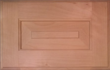 DTDF 1058HZF - Drawer Front Solid Wood - White Birch