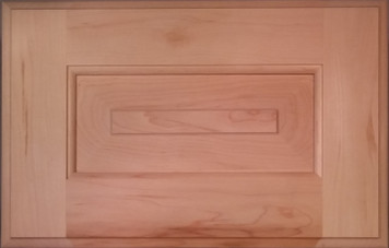 DTDF 1058HZF - Drawer Front Solid Wood - Paint Grade Maple