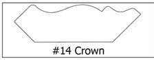 #14 Crown - ¾ x 2 5/8 x 8’