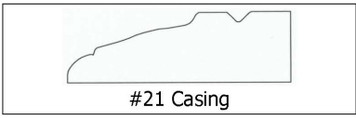 #21 Casing -¾ x 2 ½ x8’
