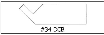#34 DCB -¾ x 2 1/2