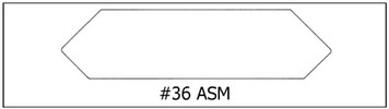 #36 ASM- 7/8x 3 7/16